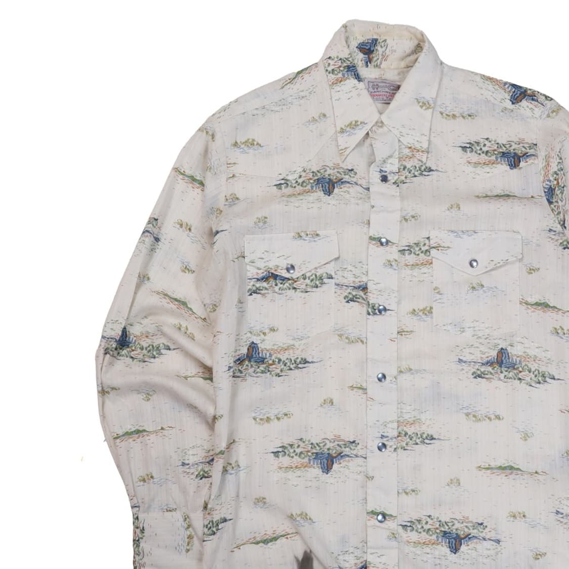 70’s H Bar C Western Pearl Snap Shirt  상품이미지2