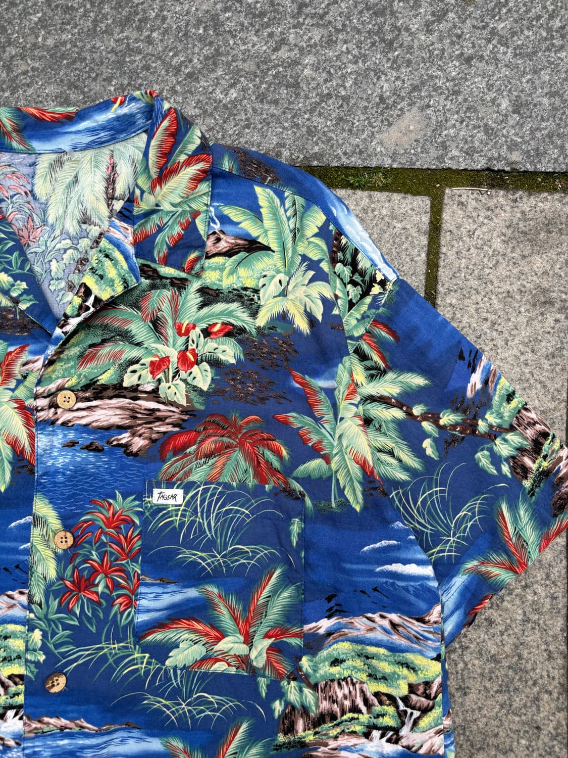 Tagear 레이온 하와이안 셔츠 상품이미지4