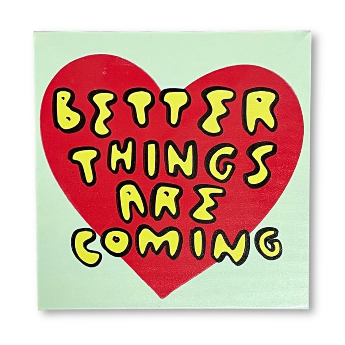 미나권 작가 팝아트 Better Things Are Coming 작품 상품이미지1