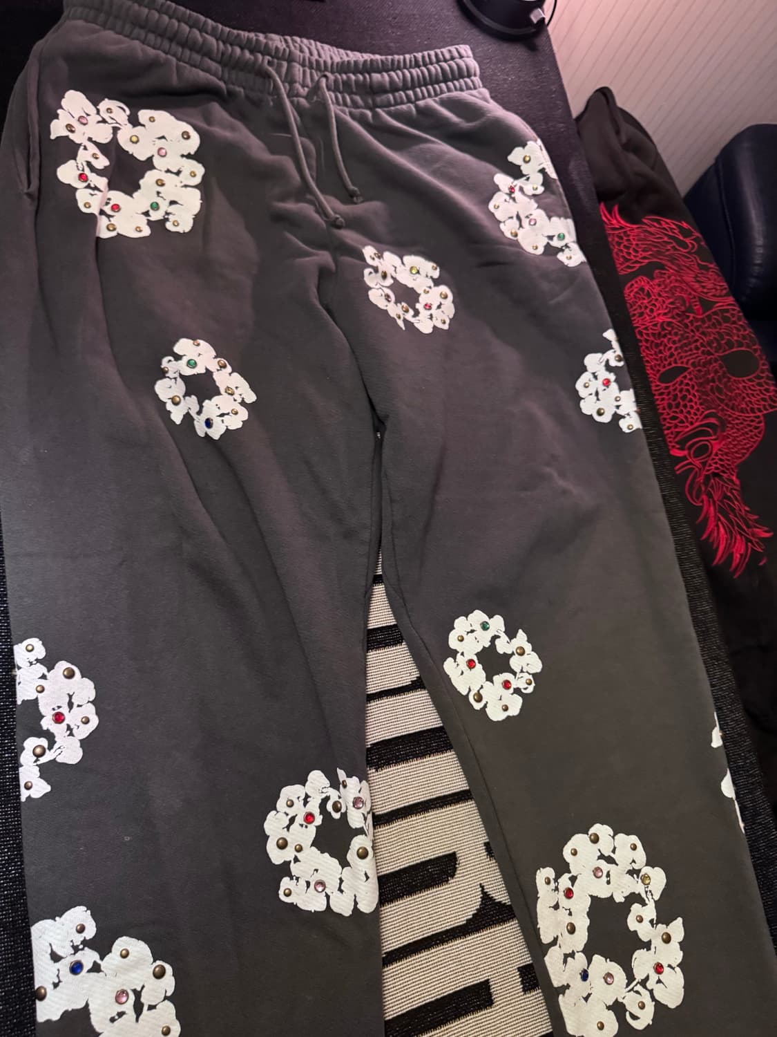 Denim Tears Linestone sweatpants M 상품이미지4