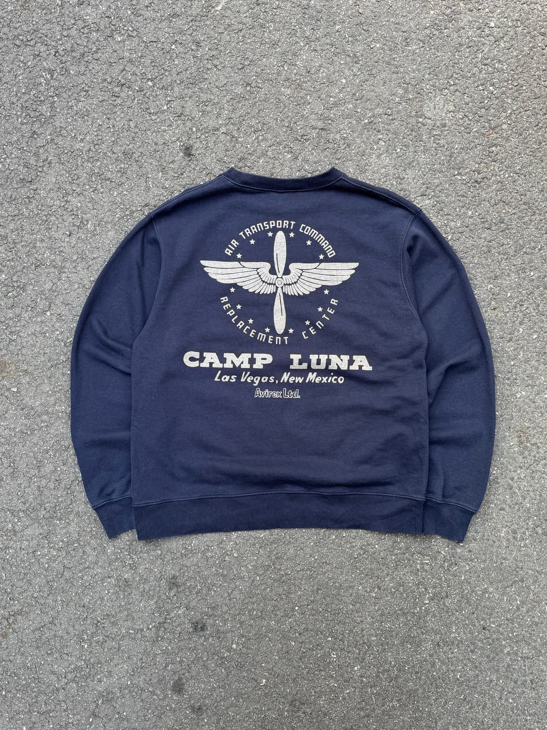아비렉스 캠프 루나 스웻셔츠  상품이미지2