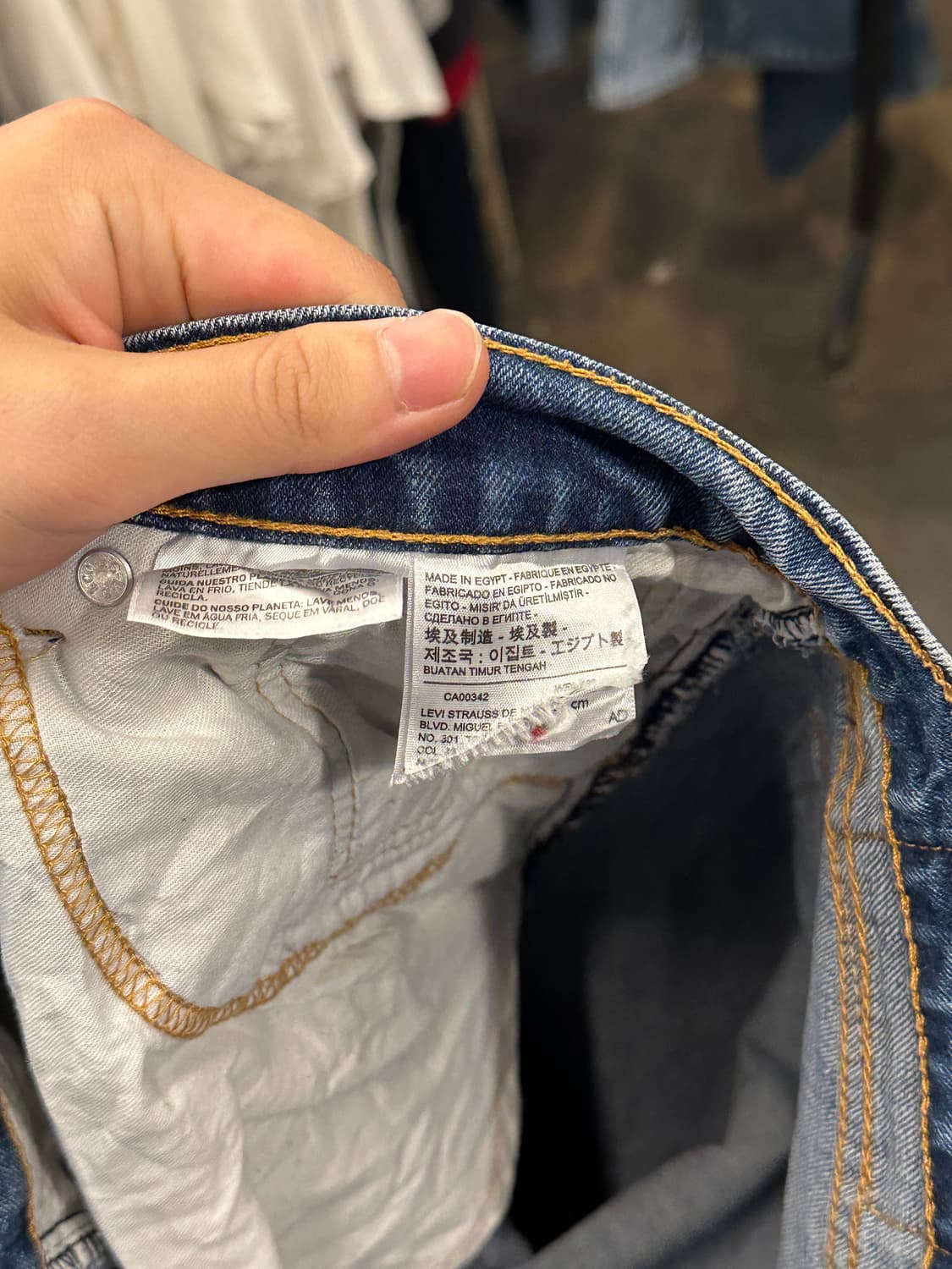 Levis 리바이스 505 W34 L29 상품이미지3