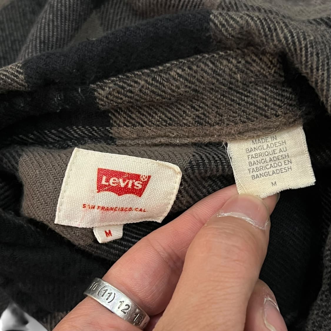  리바이스 웨스턴 체크 셔츠 y13988 상품이미지7