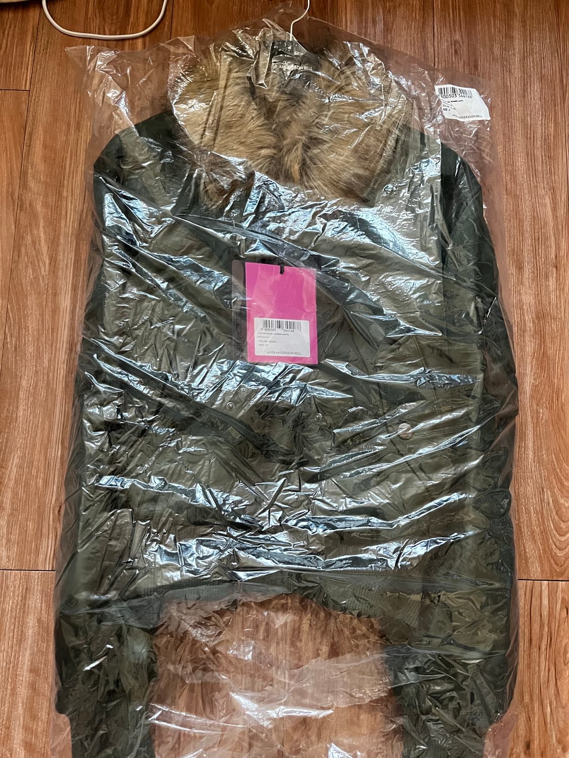 앤더슨벨 카라 퍼 봄버 ma-1 자켓 상품이미지3