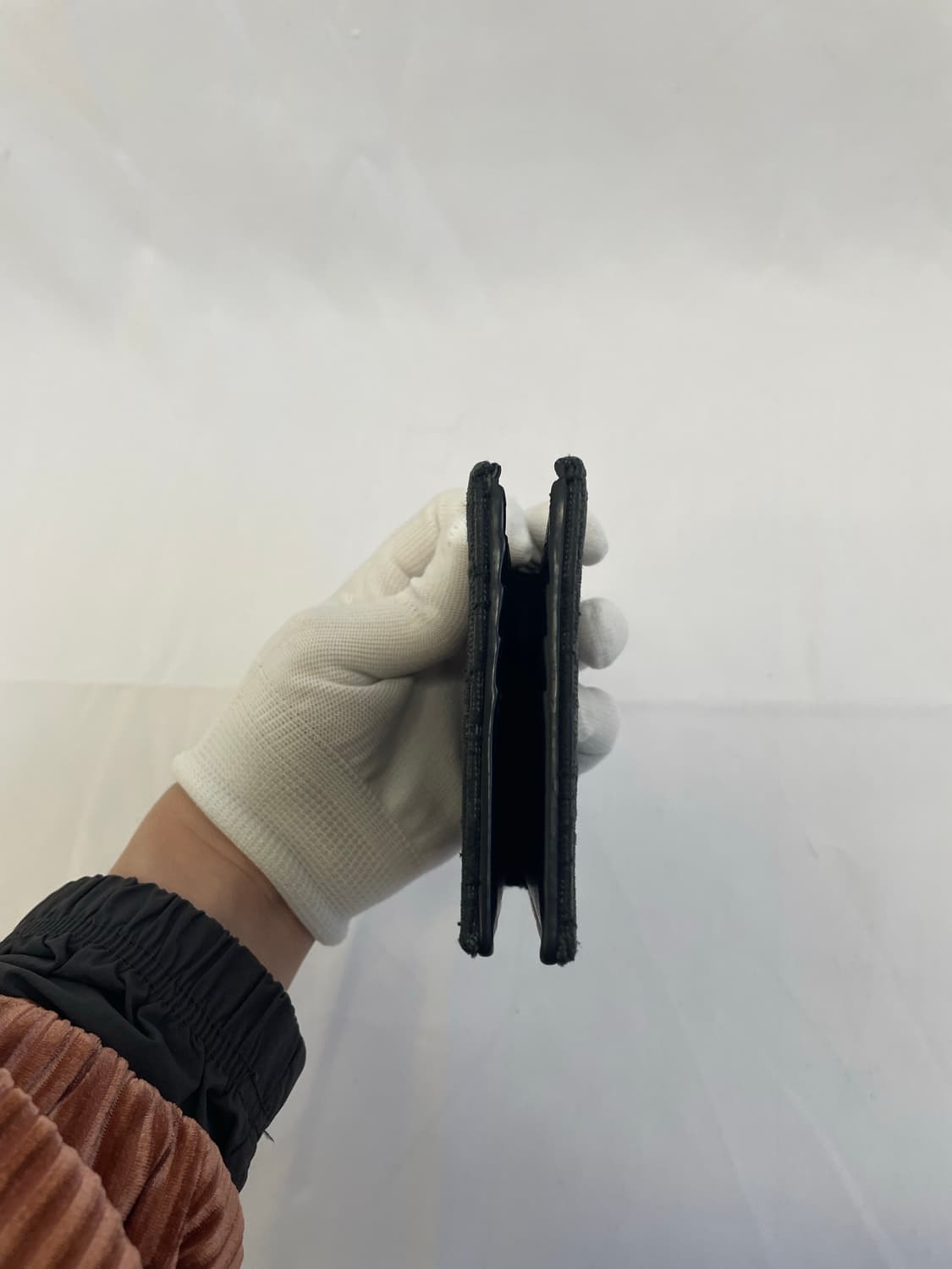 디올 오블리크 자카드 반지갑 블랙 [os] 상품이미지5