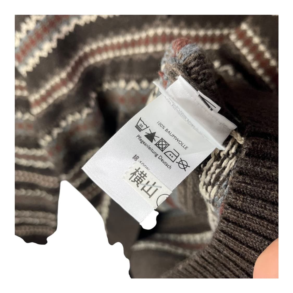 [Eddie Bauer] 에디바우어 페어아일 그랜파 반집업 니트 상품이미지5