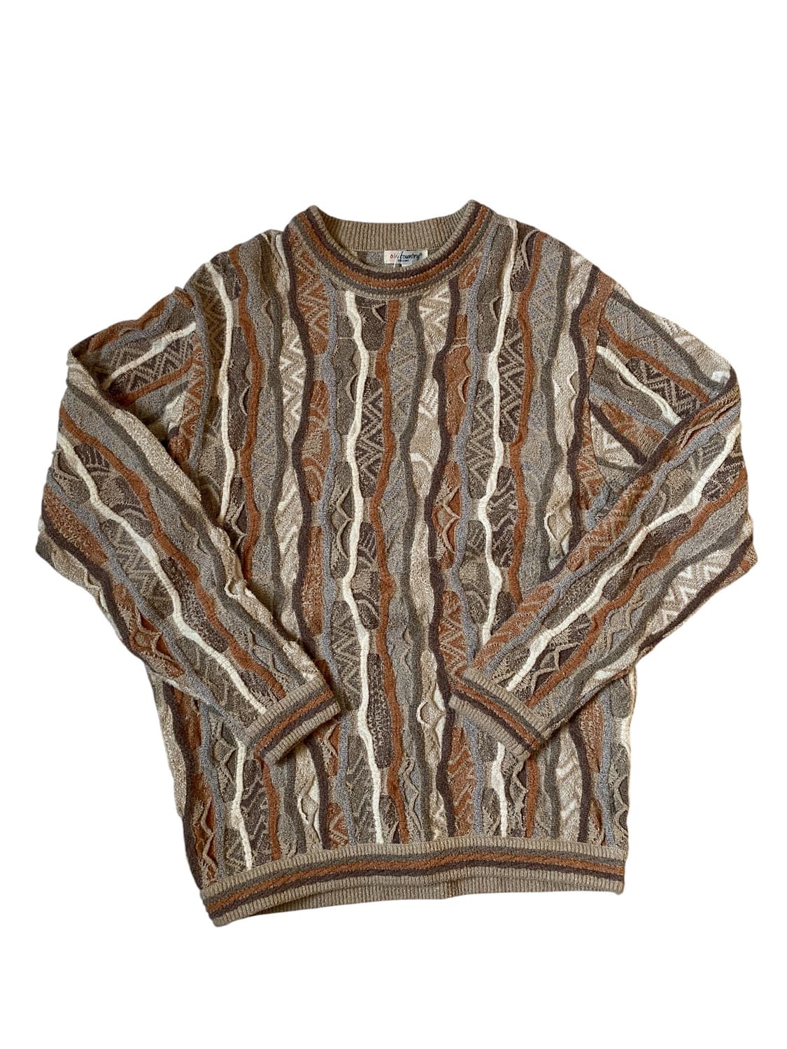 빈티지 패턴 니트 (Man L) AB1392 상품이미지2