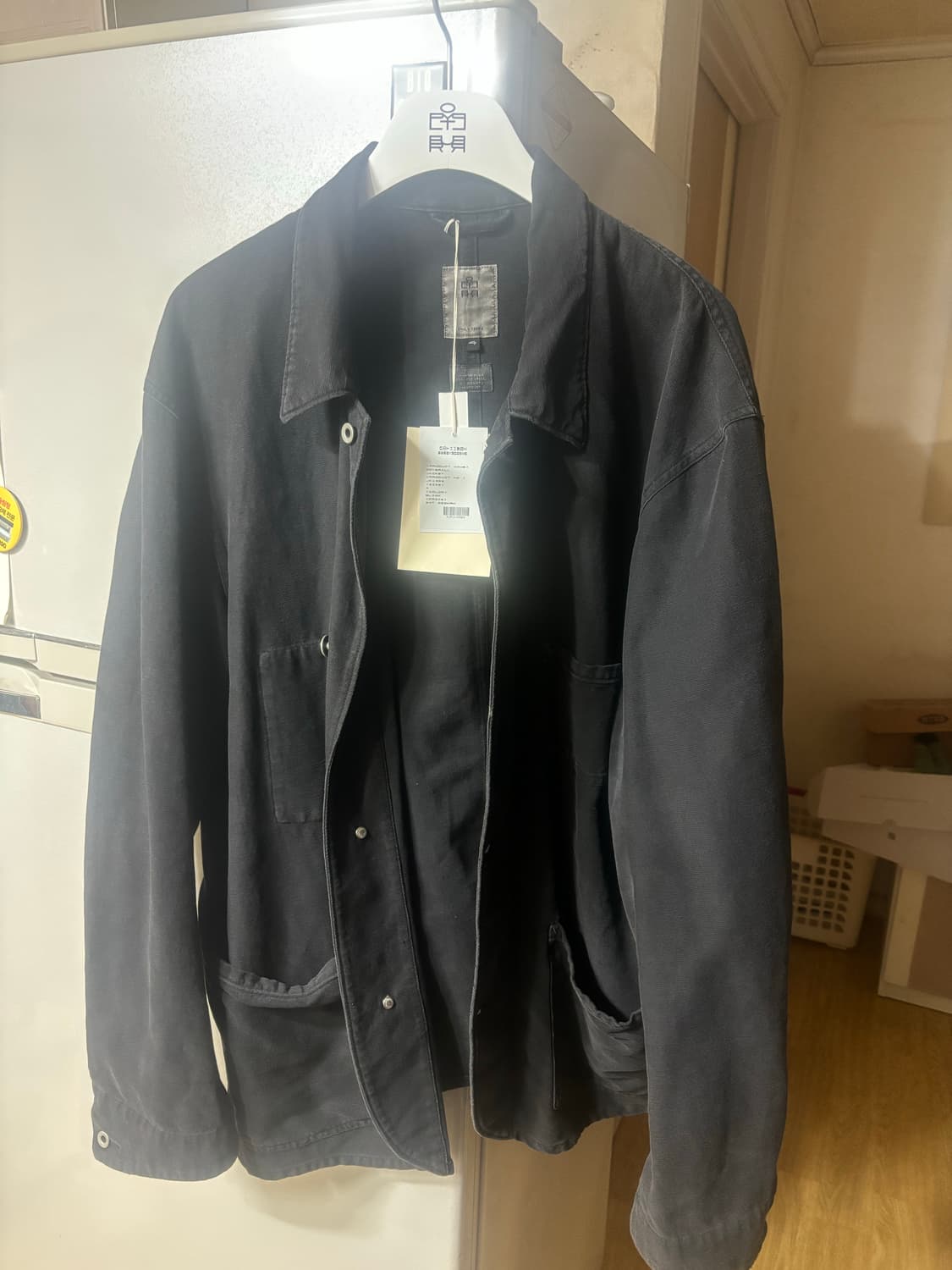 폴리테루 / 커버올 초어 코튼 자켓 블랙 / 4 상품이미지3