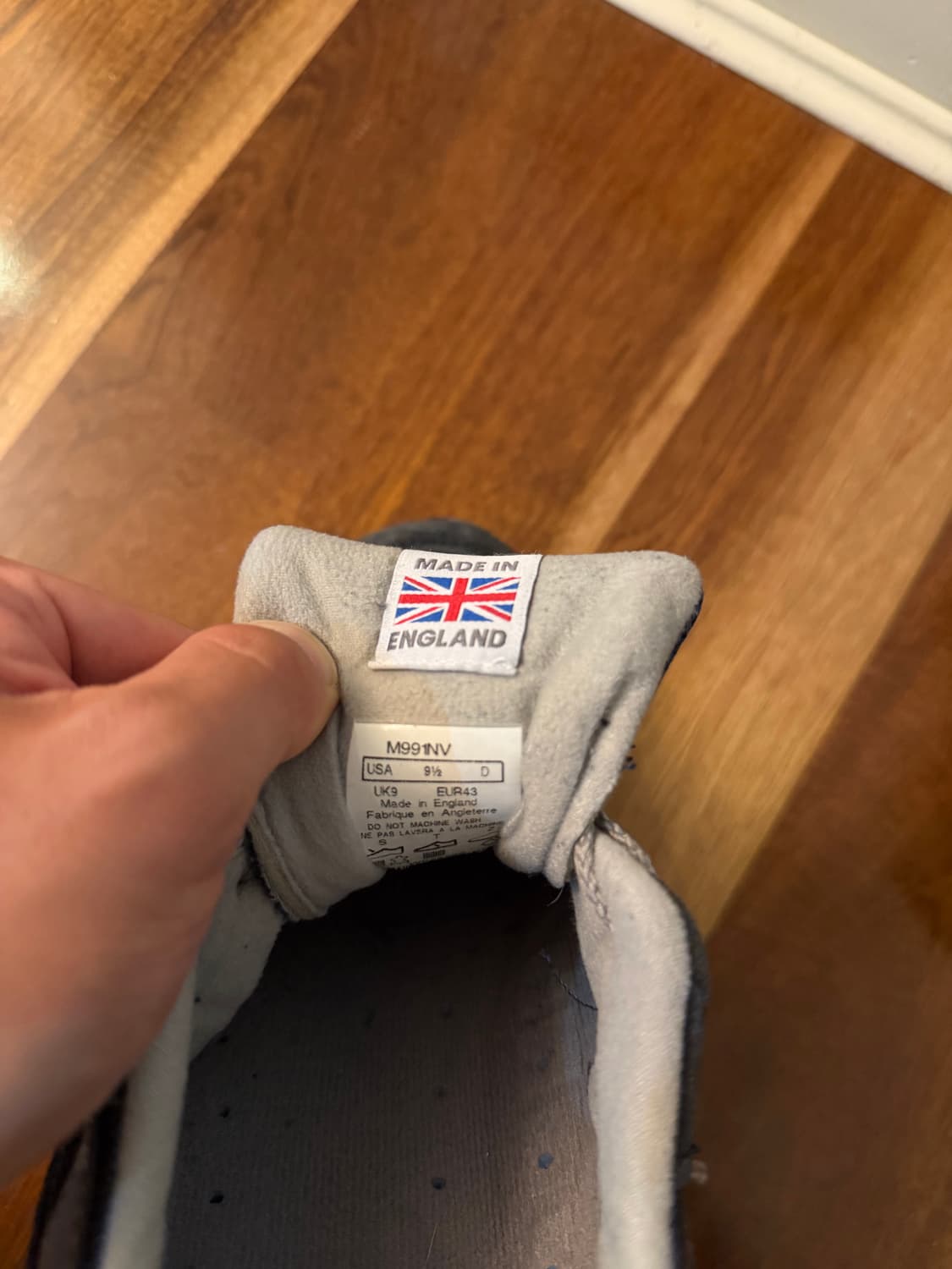 [275] 뉴발란스 991 네이비 상품이미지6