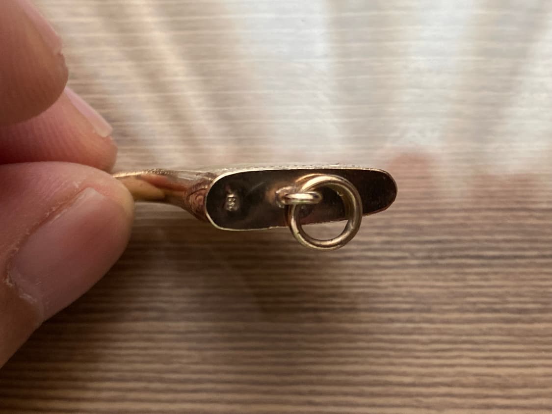 타이거 클로 18k 펜던트 목걸이 판매합니다. 상품이미지8