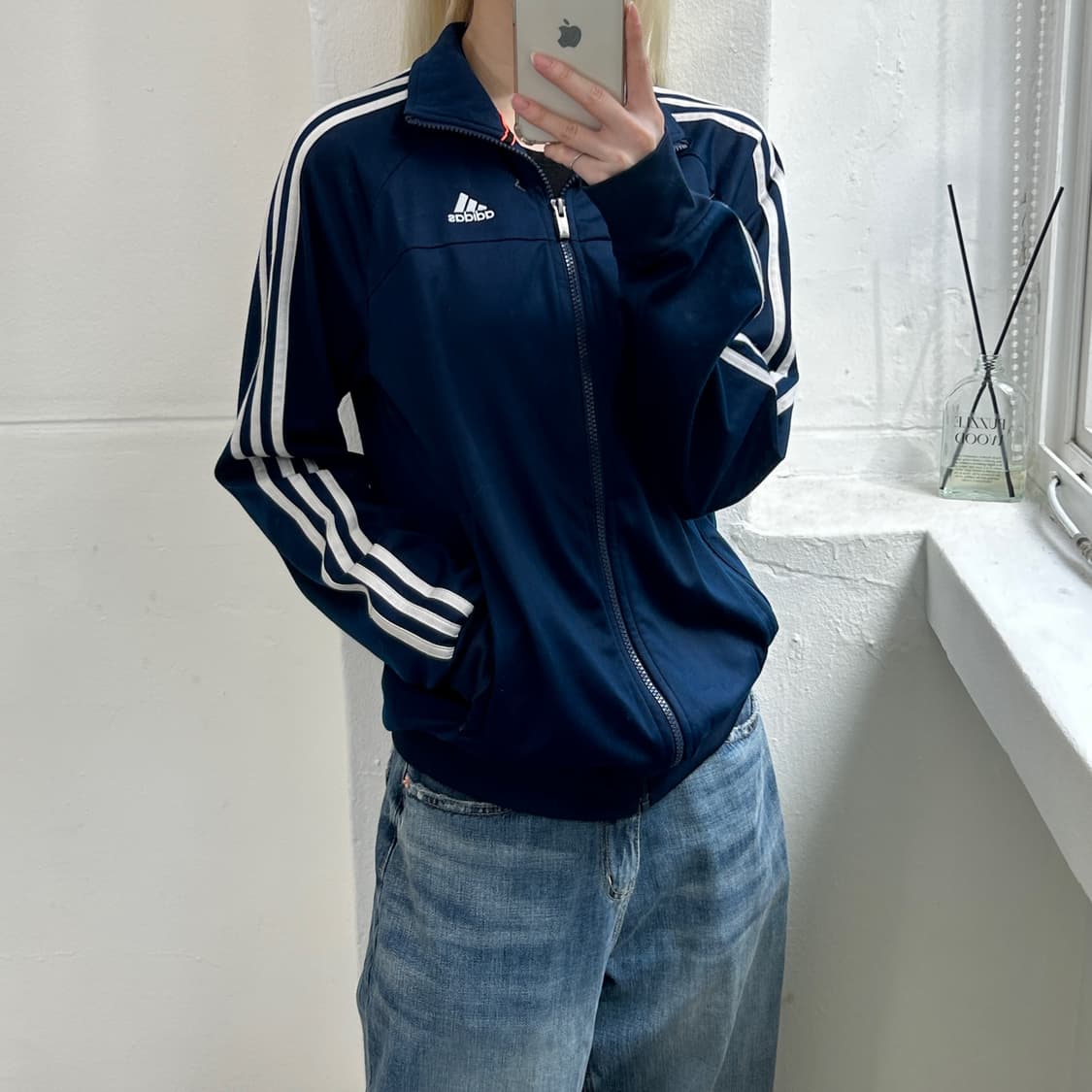 아디다스 삼선 네이비 져지 상품이미지2