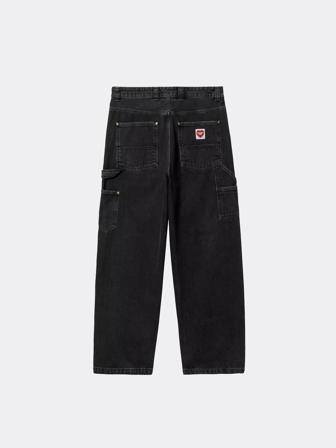 칼하트 팬츠 NASH DOUBLE KNEE PANT SMITH-BLACK 상품이미지2