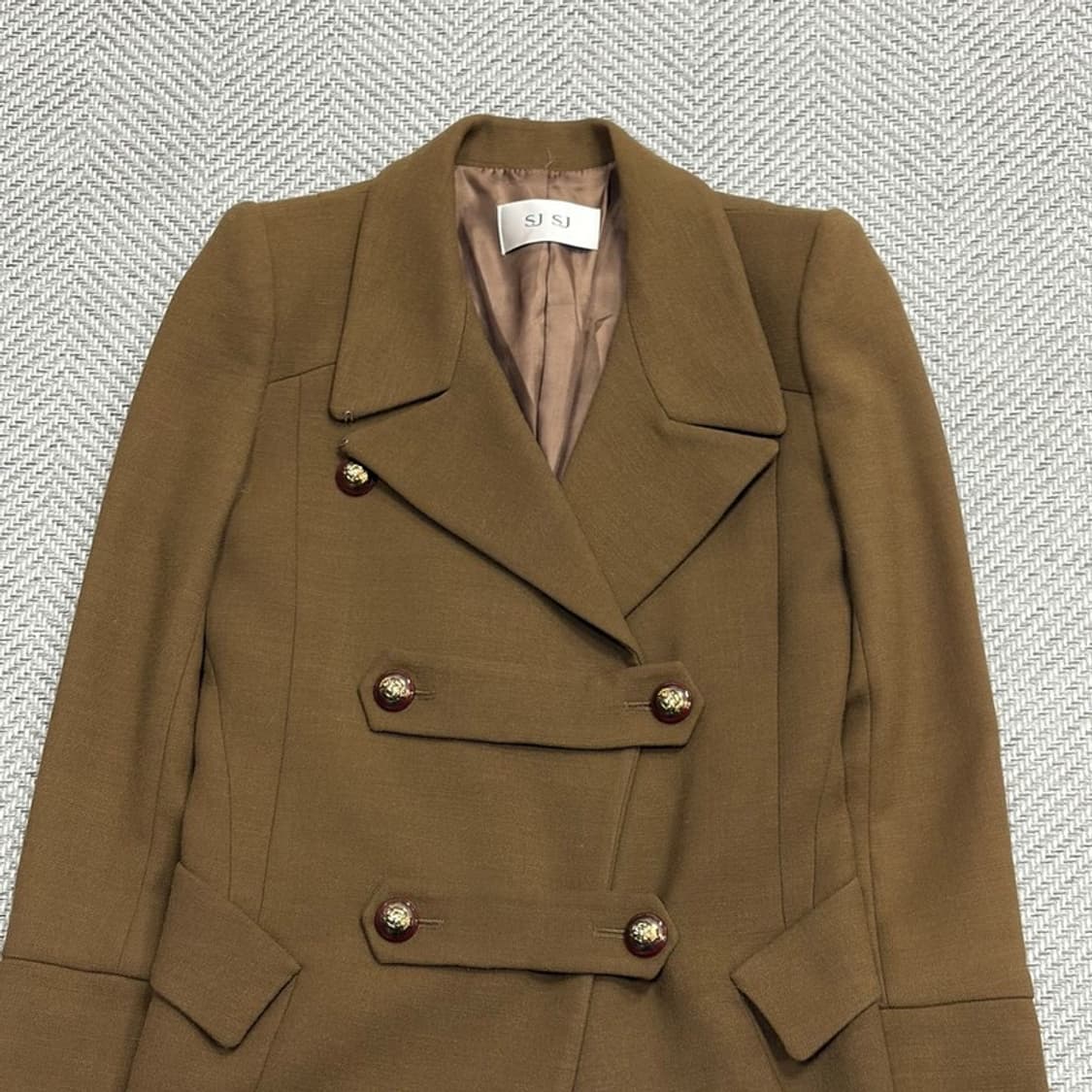 sjsj 울 블렌드 코트 v1836 상품이미지3