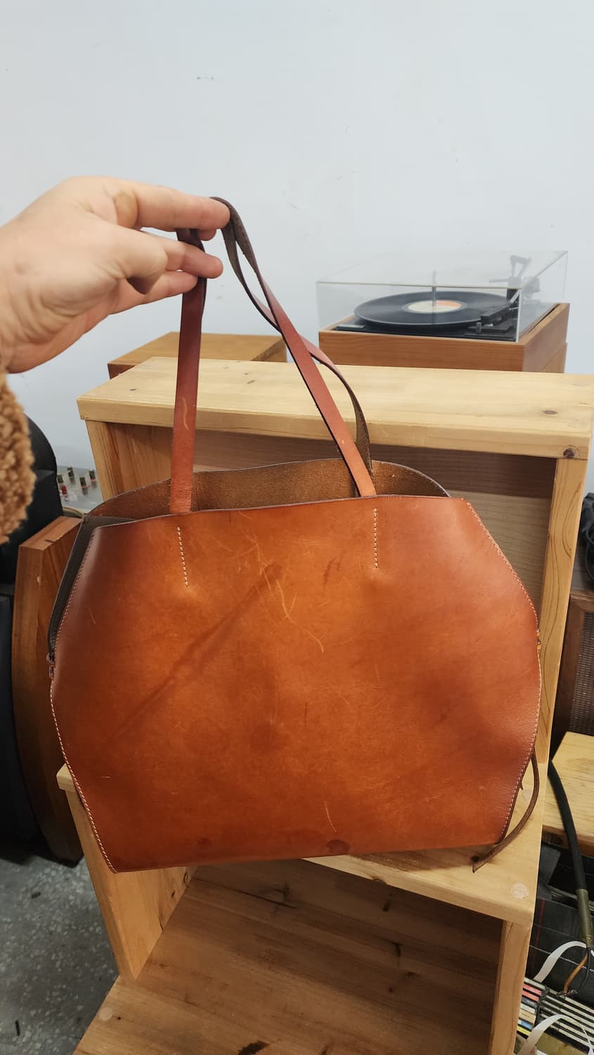 JANE COUTURE 가죽 토트백 상품이미지2