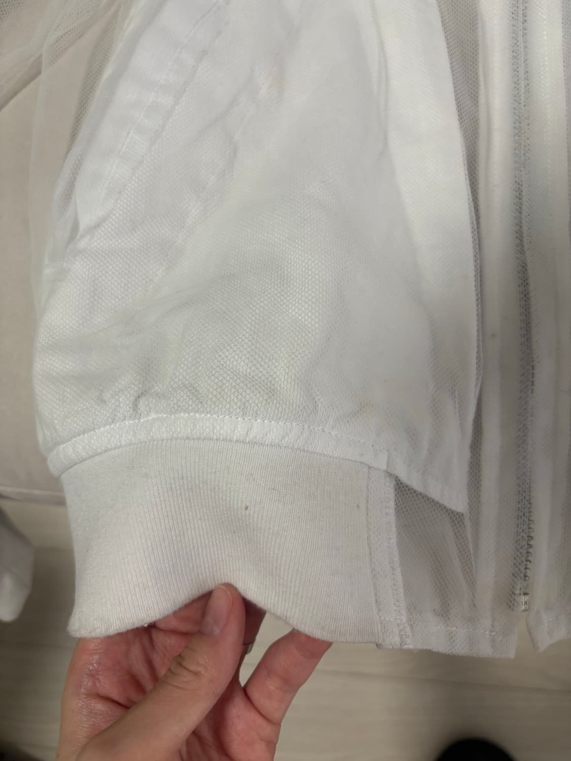 Comme des garcons 꼼데가르송 블루종 레이스 봄버 자켓 상품이미지4