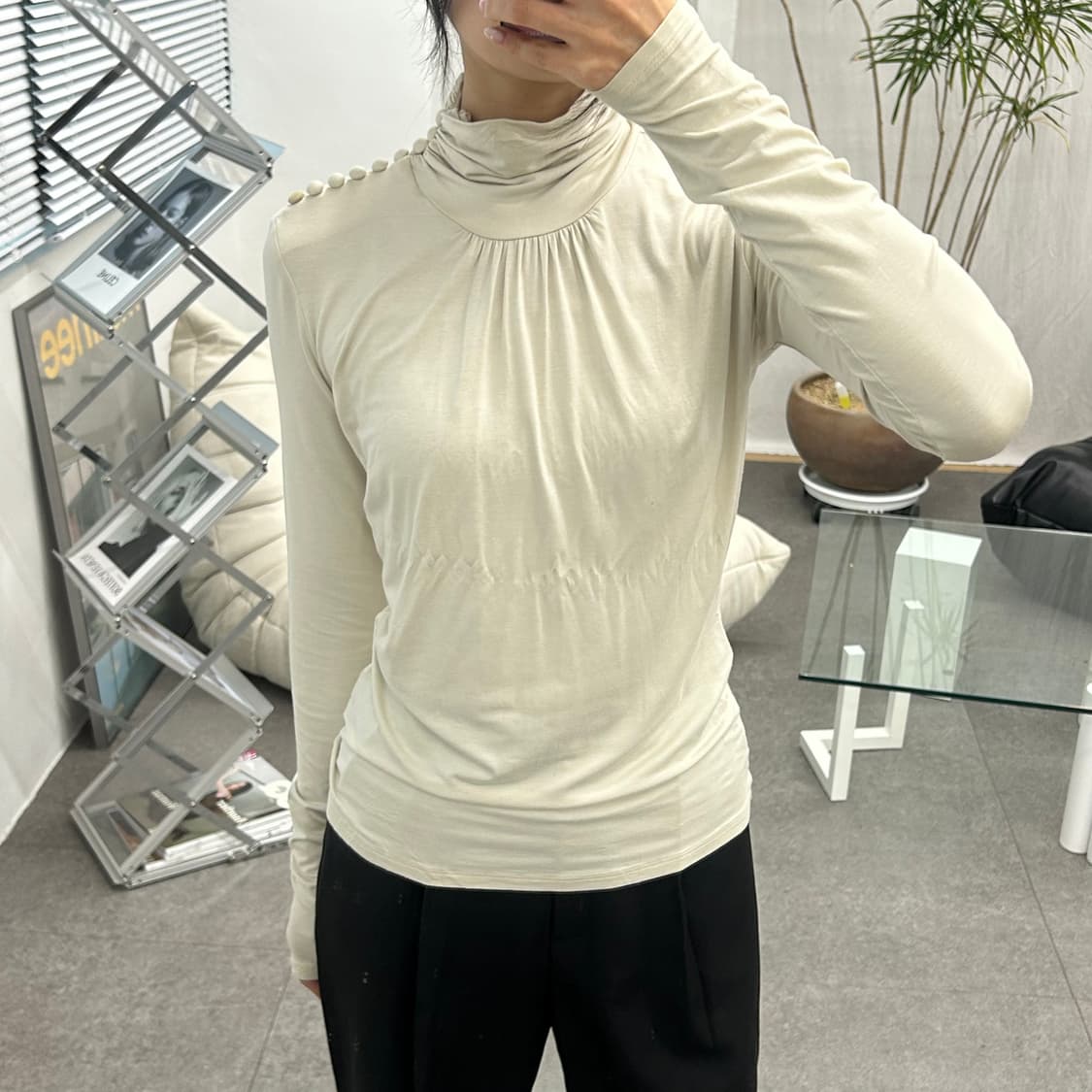 막스마라 니트 탑 드레이프 상품이미지5