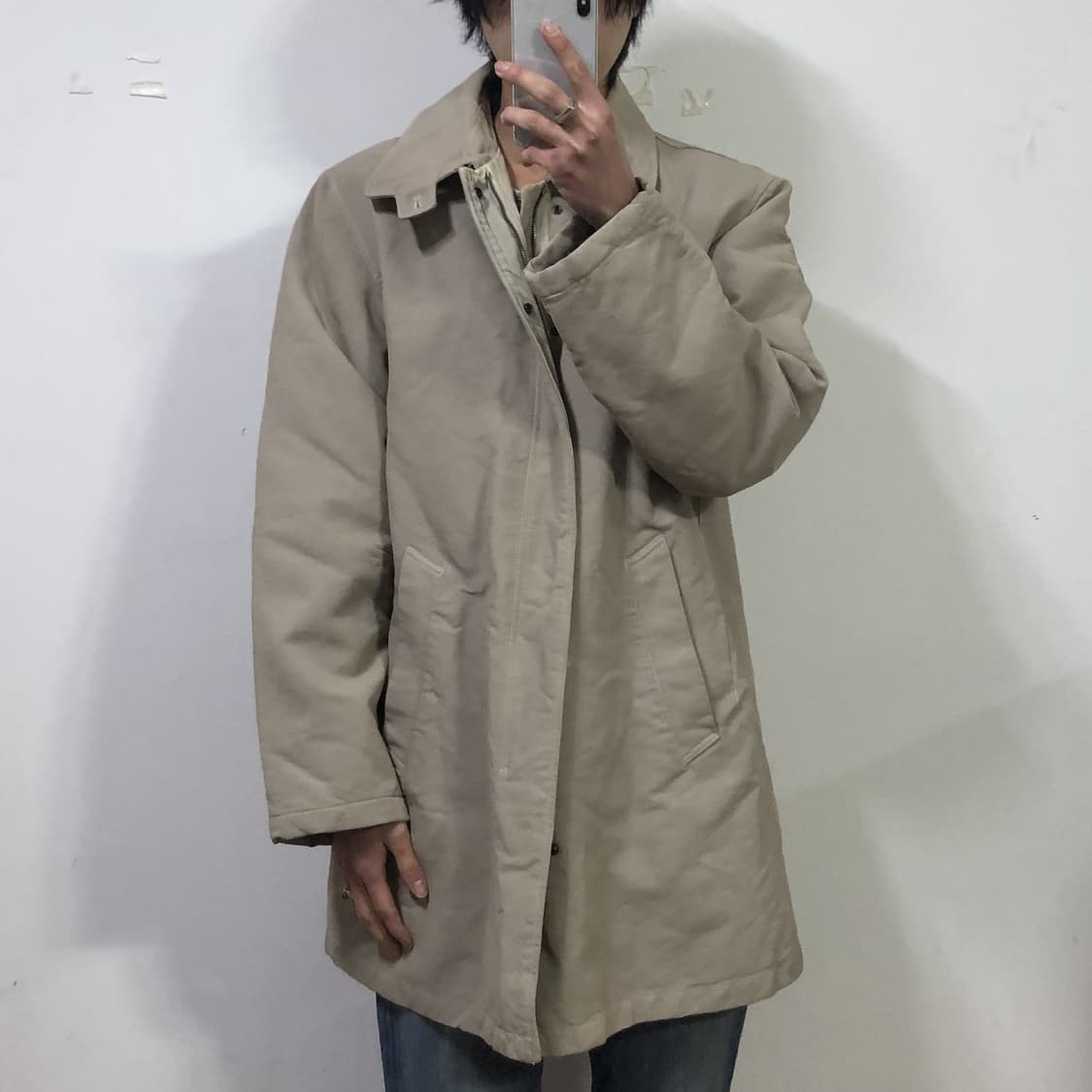 올드 CP컴퍼니 베이지 맥코트  상품이미지4