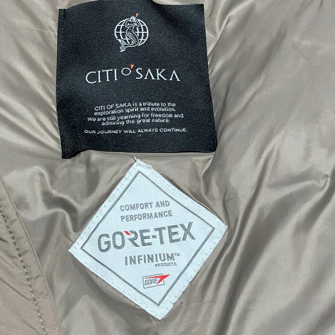 [F] 시티오브사카 고어텍스 고프코어 투웨이 패딩조끼 베스트 상품이미지2