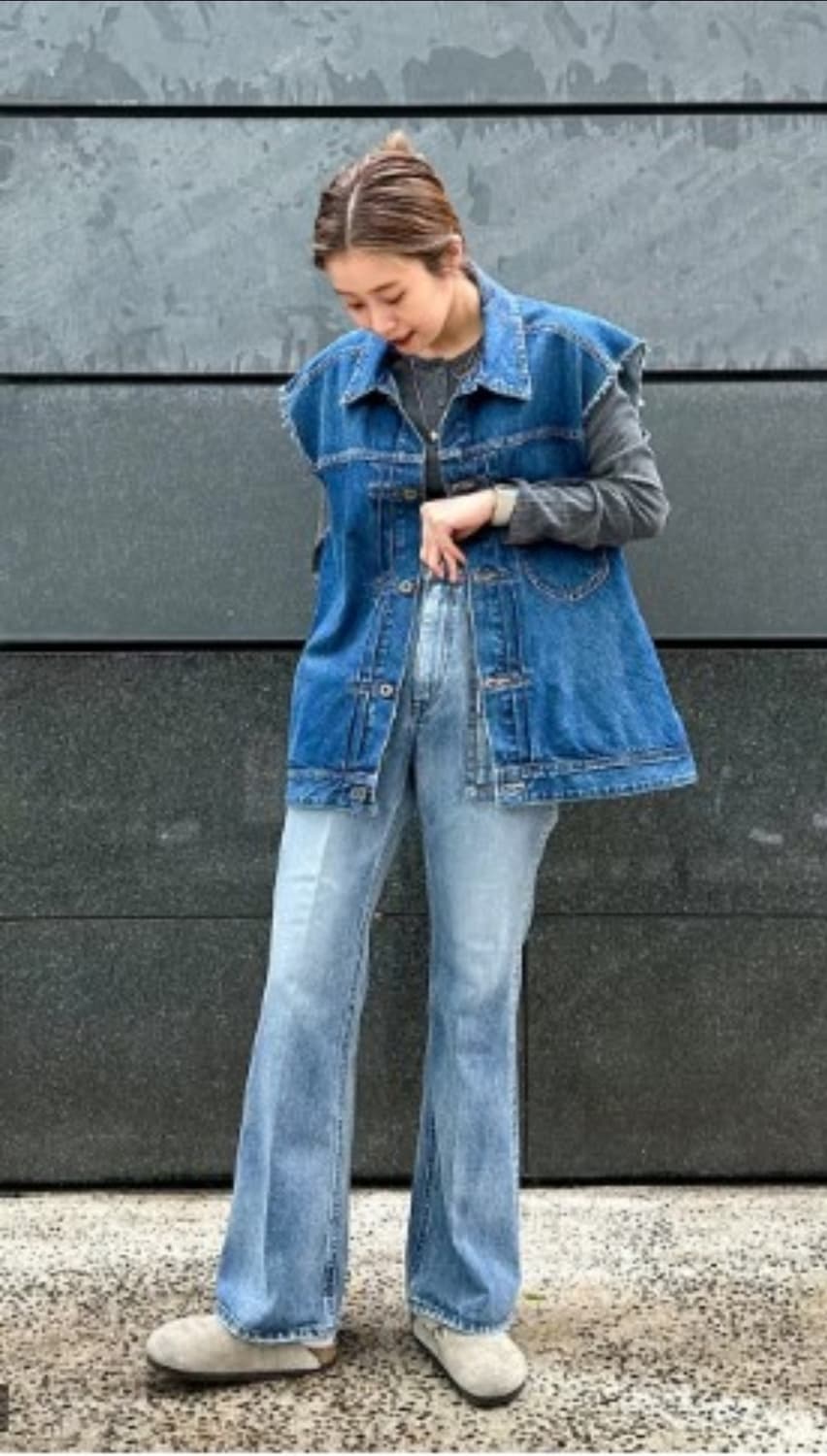 리 슬리브리스 카우보이 재킷 상품이미지1