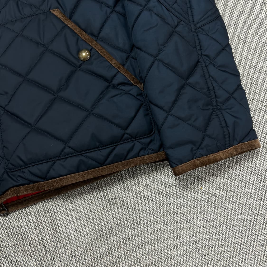 폴로 신형라벨 리버시블 퀼팅자켓(M) 상품이미지3
