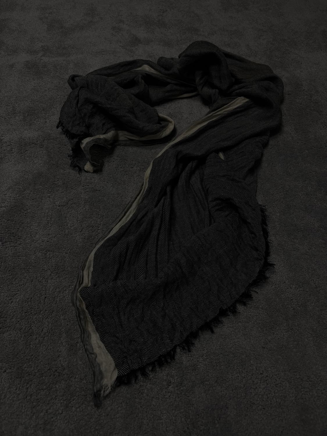 Vintage minimal grunge punk scarf 상품이미지1