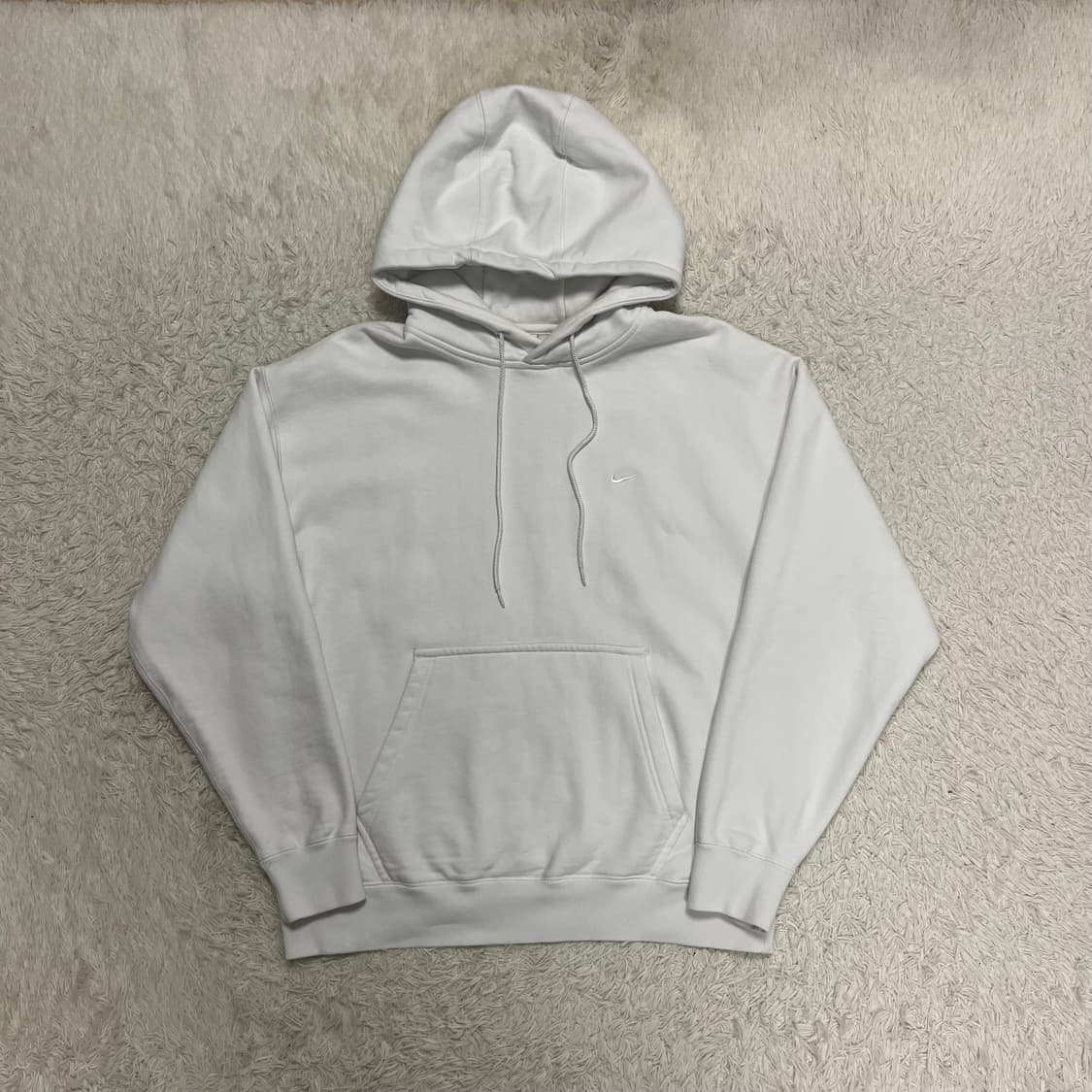Nike NRG white solo swoosh hoodie  상품이미지4