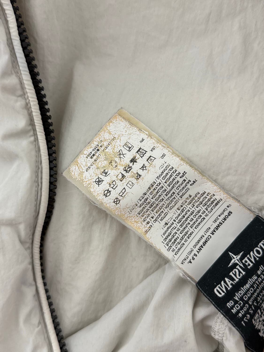 스톤아일랜드 가먼트 다이드 포플린 자켓 상품이미지9