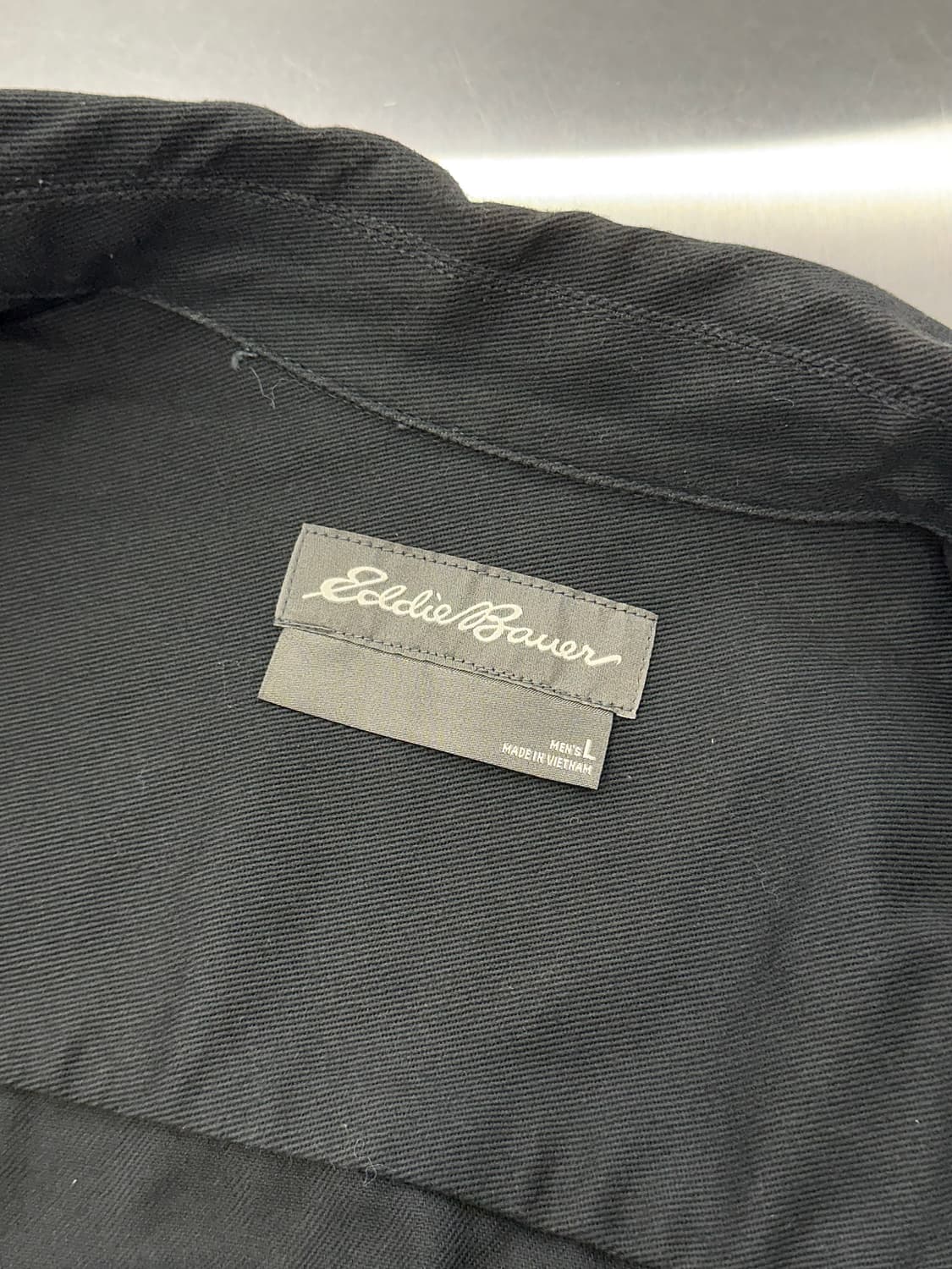 에디바우어 블랙 컨버스 워크 자켓 상품이미지7