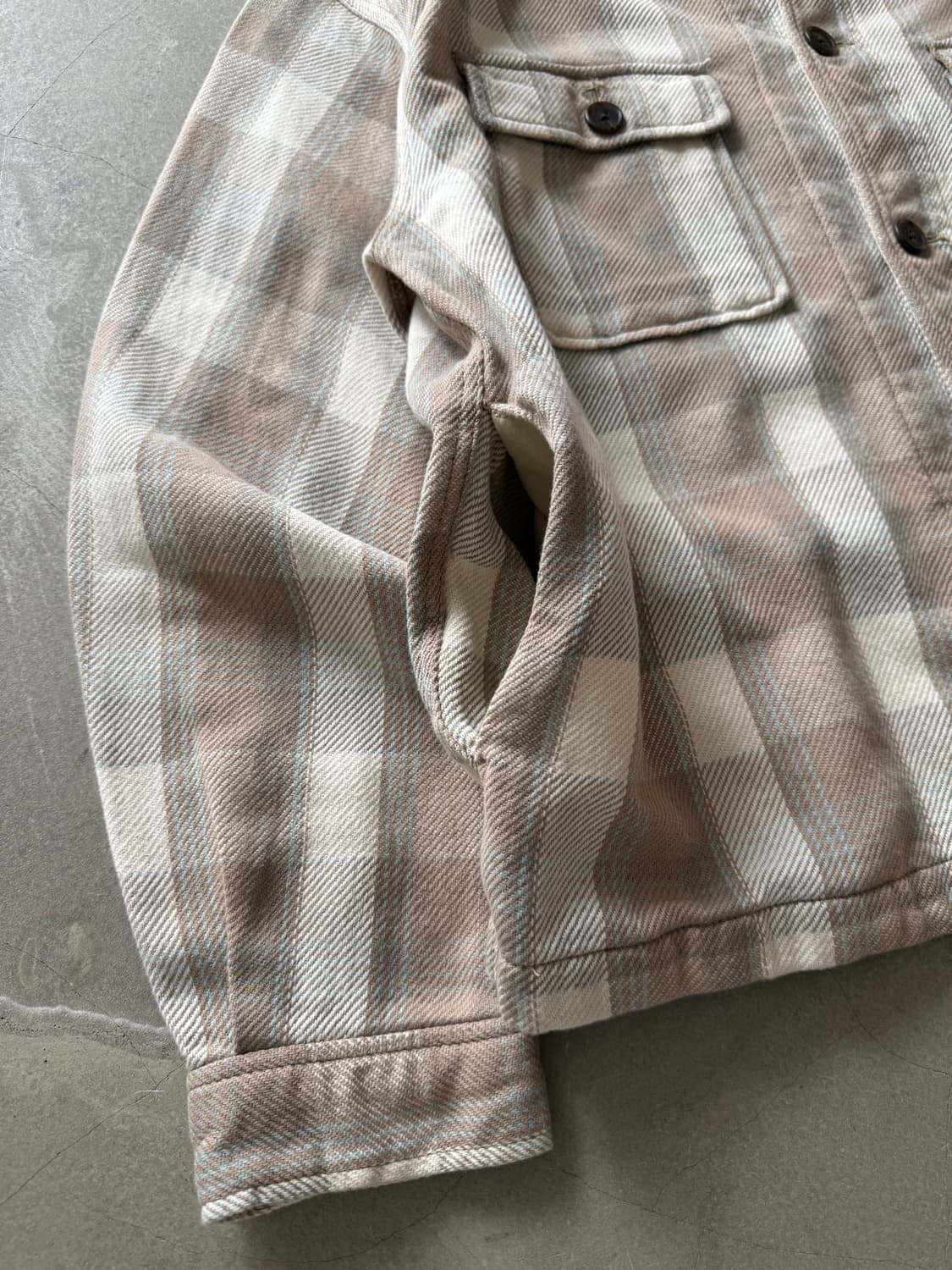 RAGEBLUE Oversized Check Shirt Jacket 상품이미지4