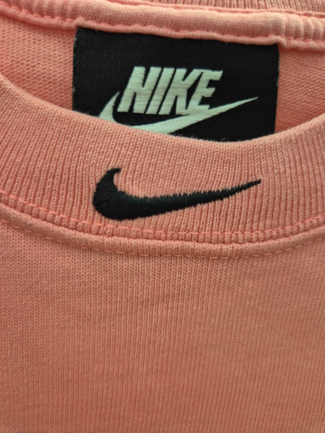 나이키 여성 민소매 크롭탑 M 핑크 상품이미지5