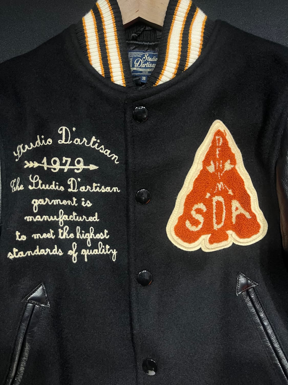 Studio D'Artisan 스튜디오 다치산 말가죽 바시티 상품이미지4