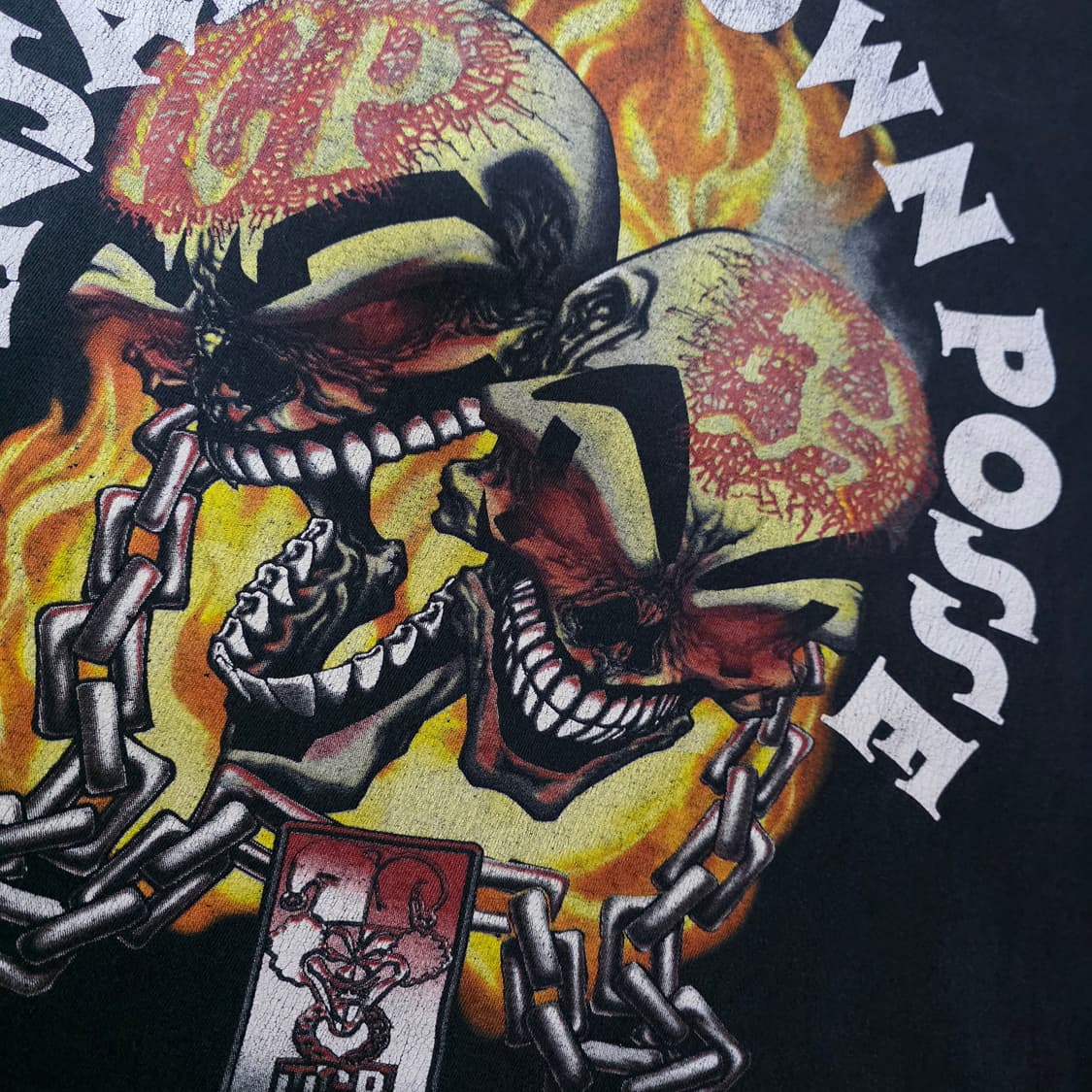 [XL] 00s ICP 트윈 스컬 빈티지 랩티 밴드티 트래쉬드 상품이미지3