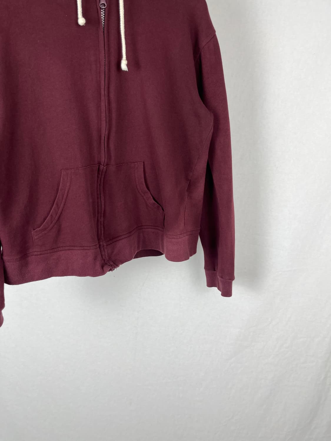 Vintage 버건디 후드집업  상품이미지2