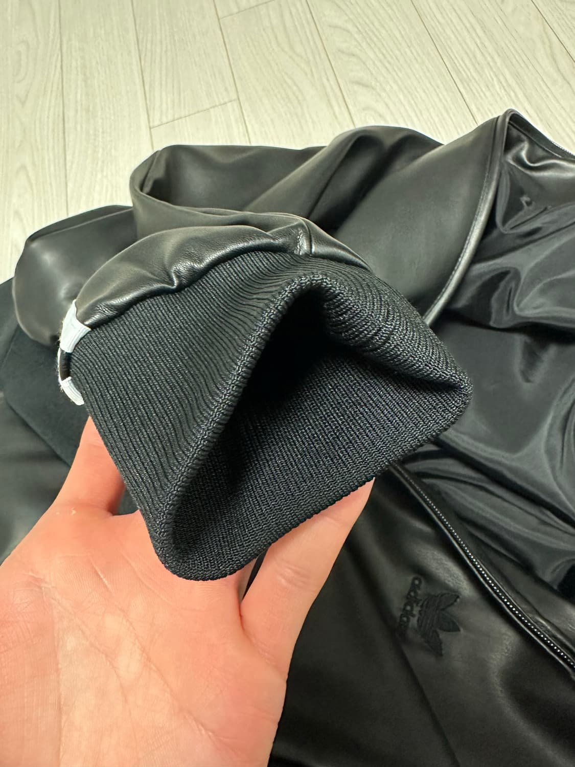 M) 아디다스 포우 레더 파이어버드 자켓 상품이미지9