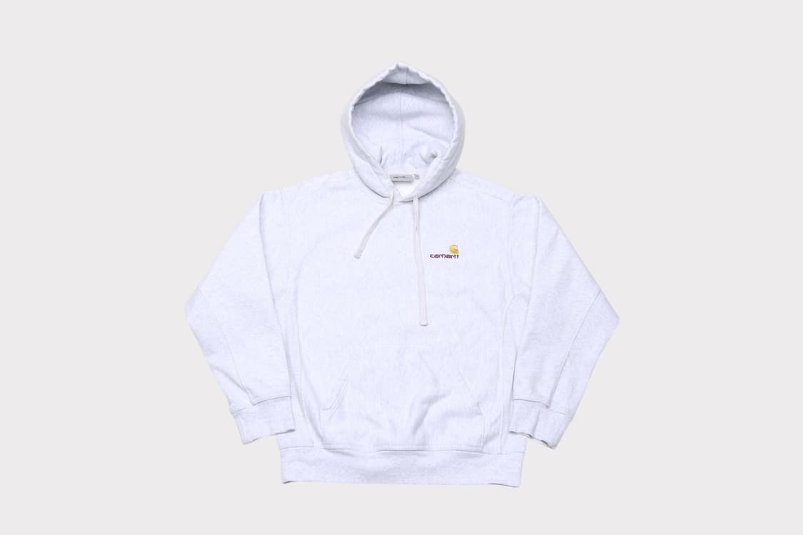 [S] 칼하트 후드 아메리칸 스크립트 스웻셔츠 상품이미지1