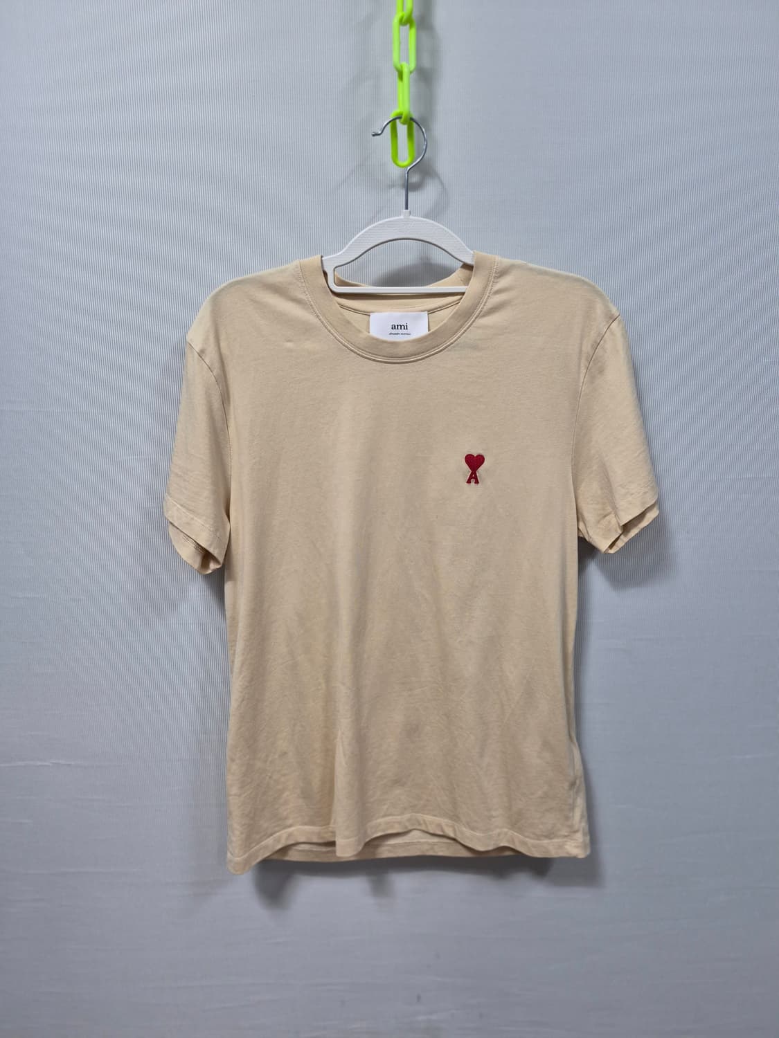 아미 스몰 하트 반팔 티셔츠 95 상품이미지1