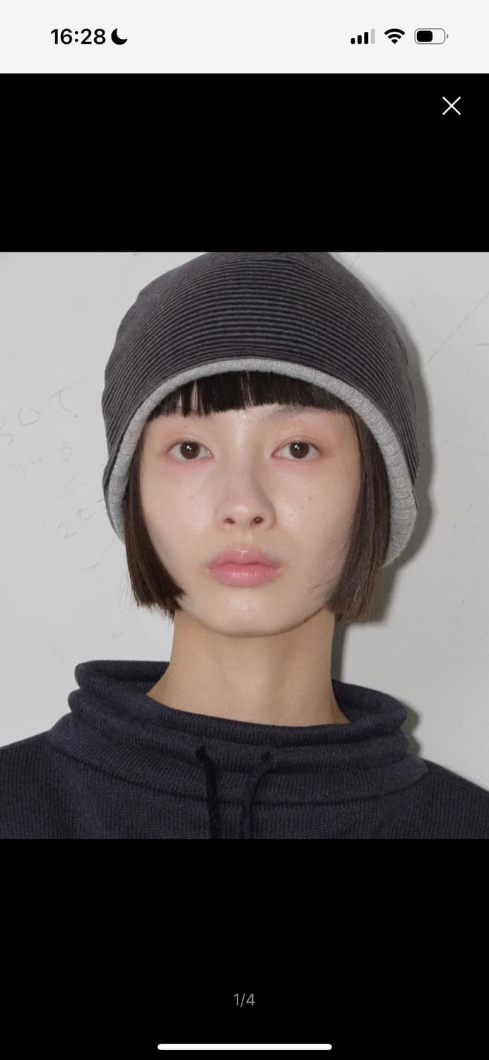 타입서비스 리버시블 글리터 비니 상품이미지1