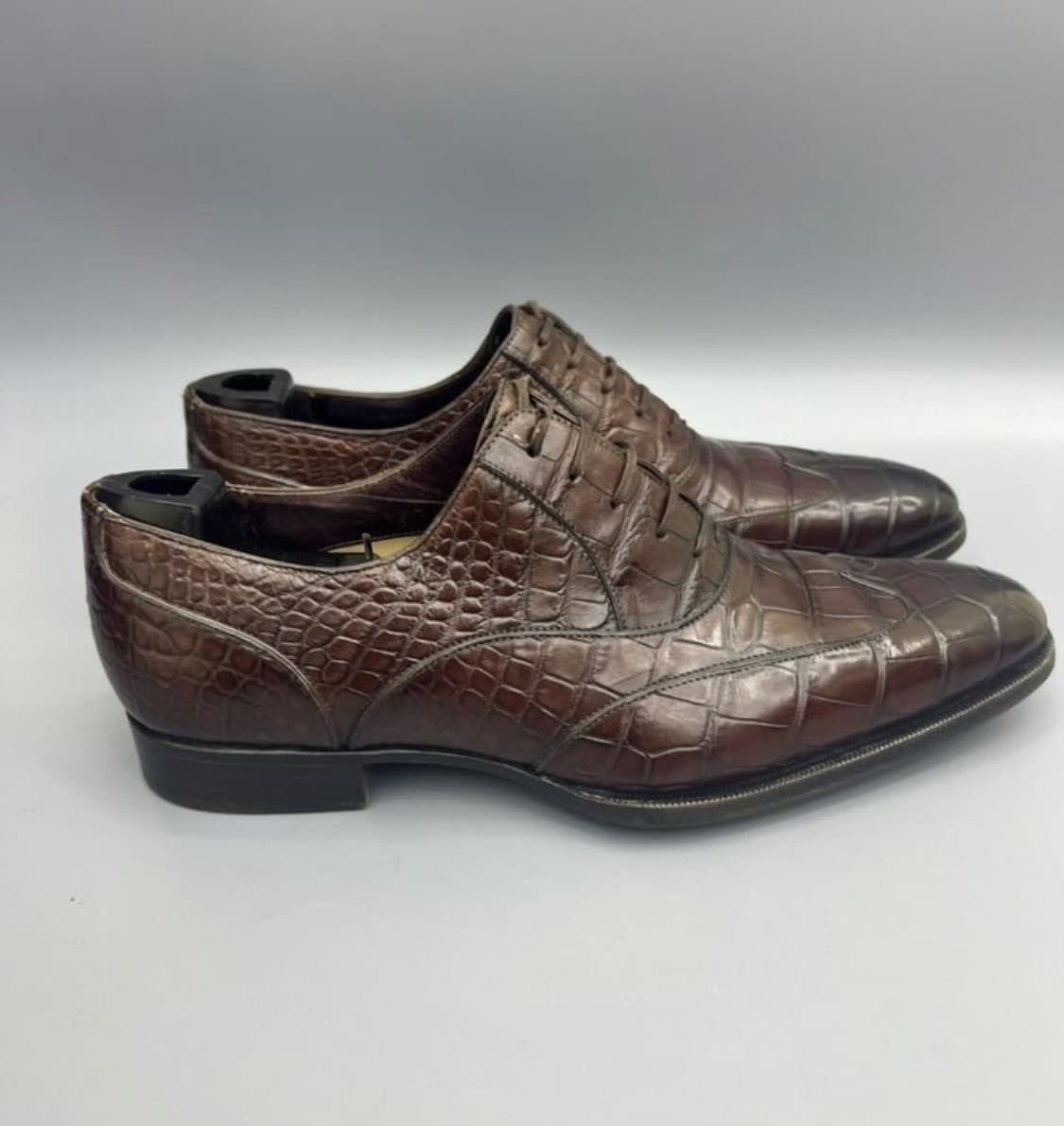 GUCCI 구찌 윙팁 슈즈(크로커다일 스킨-악어가죽)해외발송 상품이미지6