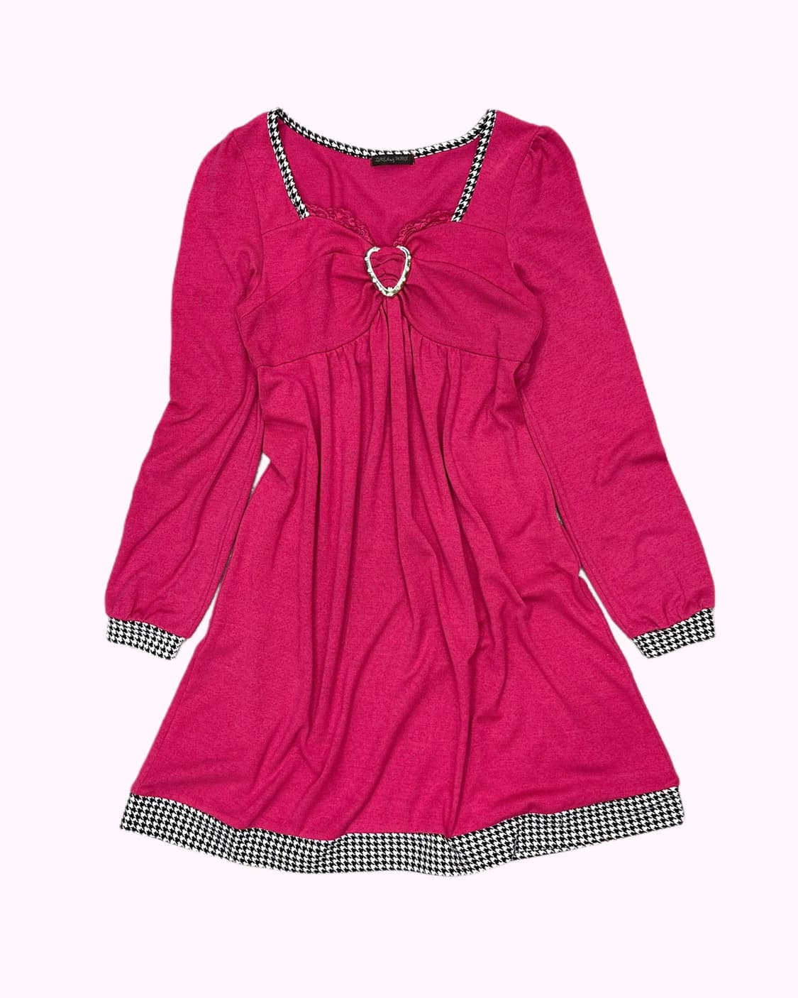 kitsch pink heart dress 상품이미지1