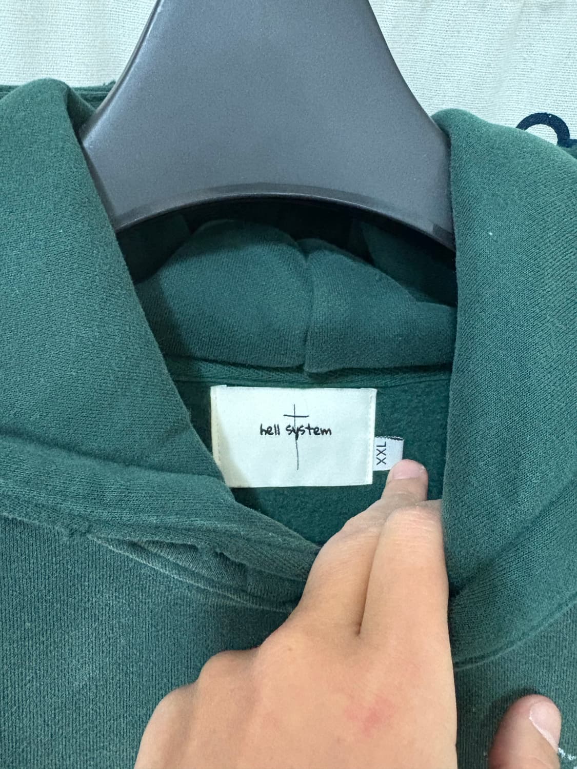 헬시스템 / 워시드 디스트레스드 후디 상품이미지7