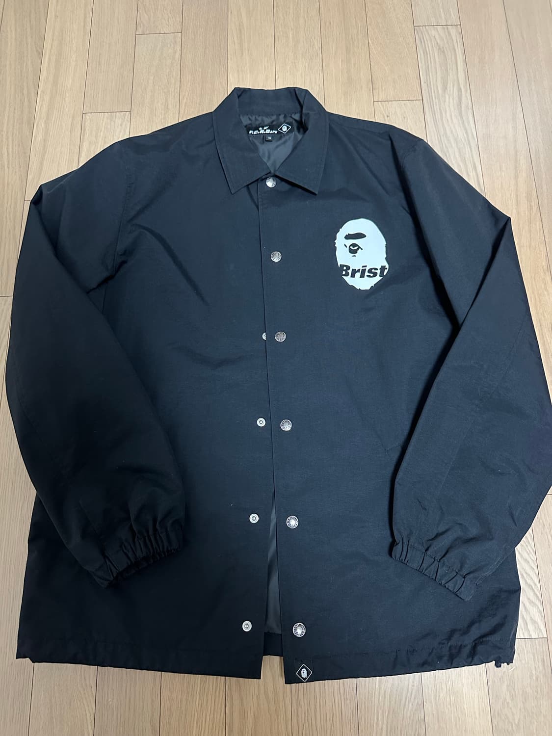 BAPE x F.C.Real Bristol 콜라보 코치 자켓 M 상품이미지9