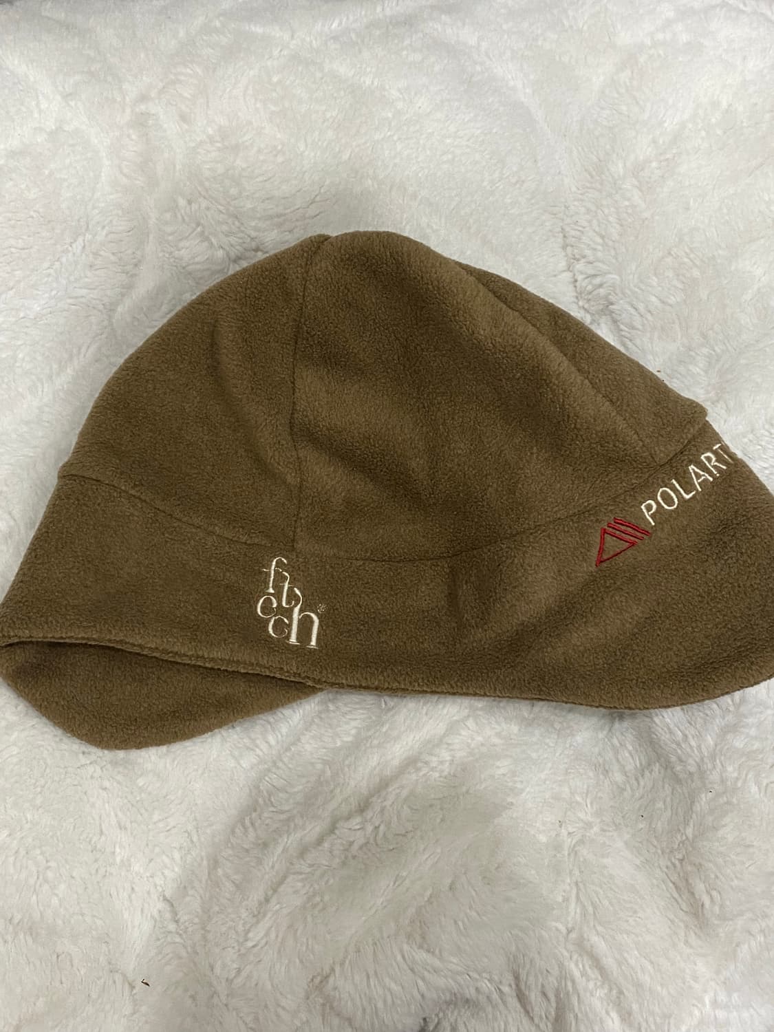 페치 폴라텍 로고 비니 상품이미지2