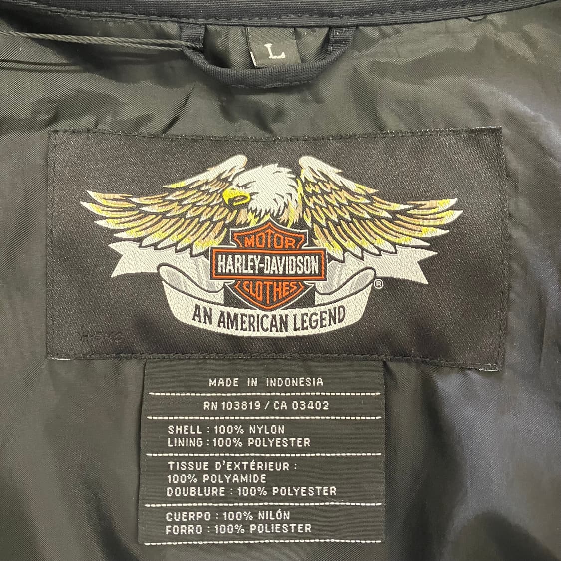 N319 할리데비이슨 바이커 라이더 자켓 상품이미지3