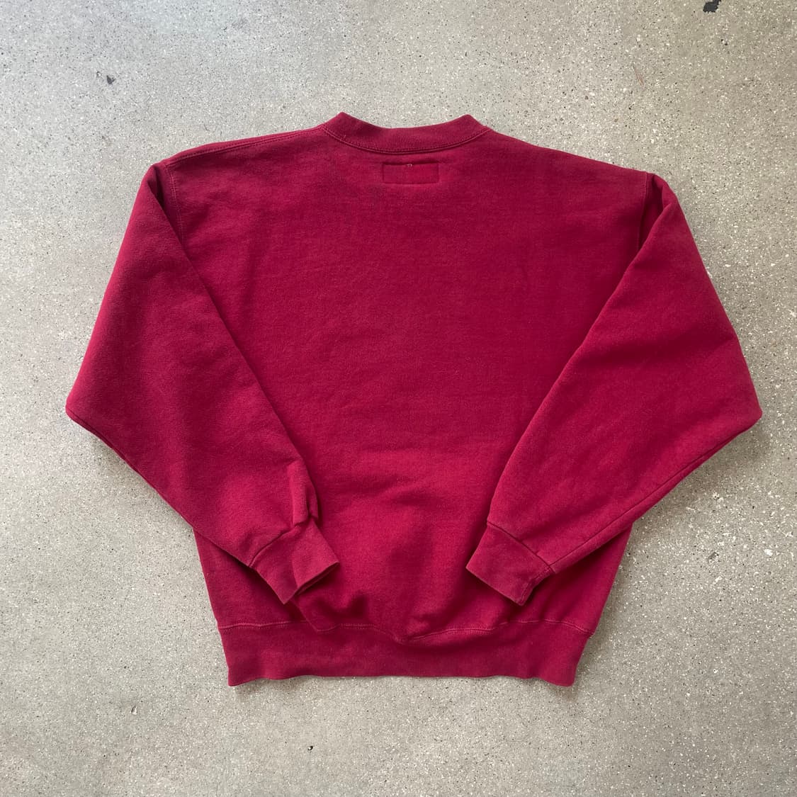 빈티지  러셀 애슬레틱 하이코튼 스웻셔츠 다크레드 made in usa 상품이미지4