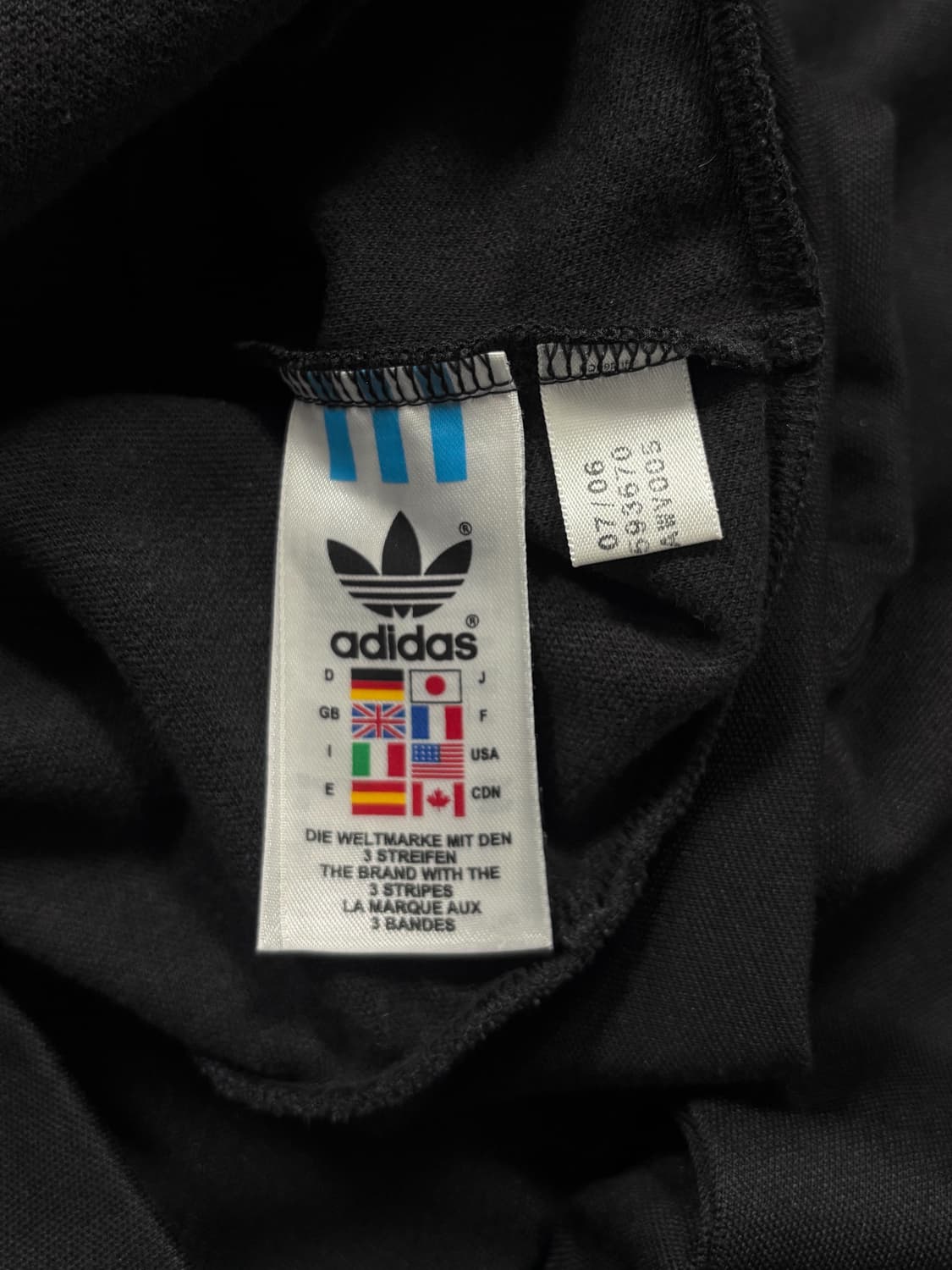 아디다스 블랙 레드 유로파 트랙탑 져지 상품이미지7
