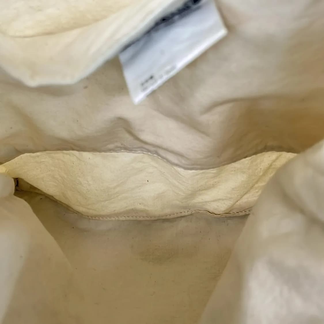 꼼데가르송 트리콧 캐이블 울 배면 토트백 상품이미지7