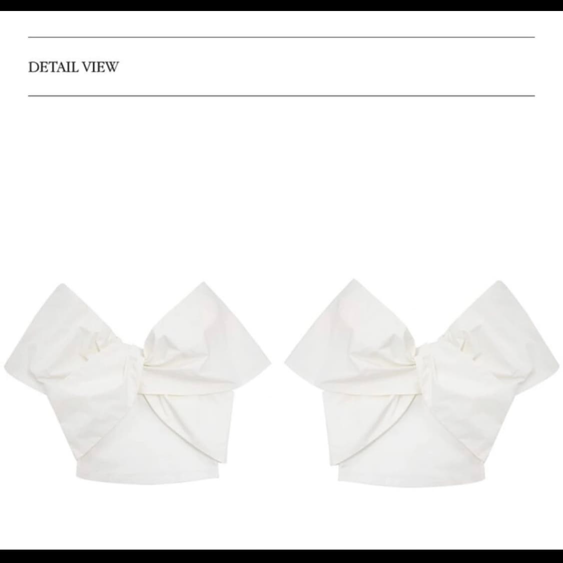 더티스 리본 탑 (아이유,안유진,나연,지젤,은하) 착용 상품이미지7