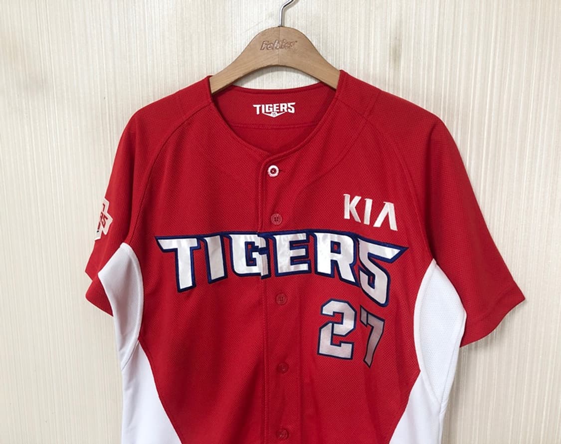 KBO 비젼코리아 기아타이거즈 원정유니폼/져지 95 #27 이명기 상품이미지6