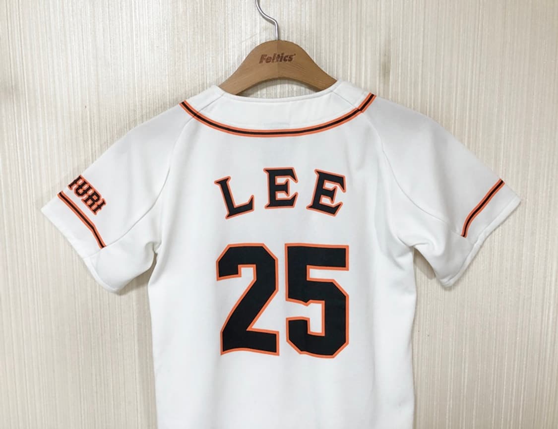 NPB 아디다스 요미우리자이언츠 유니폼/져지 140 #25 이승엽 상품이미지9