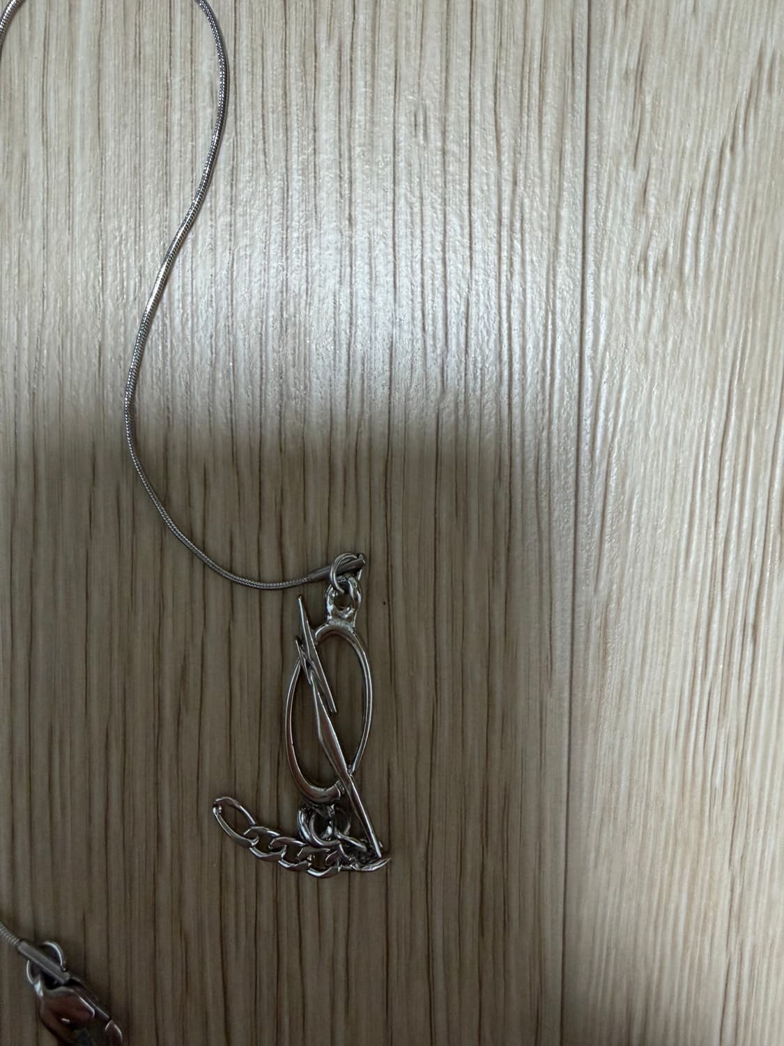 51퍼센트 체인 로고 목걸이(Thin) 상품이미지5